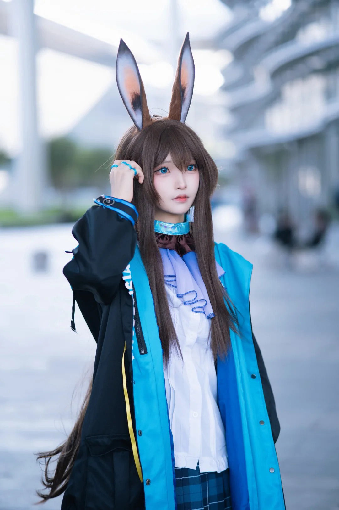 Amiya Costume Outfit, Anime Events, Character Outfit