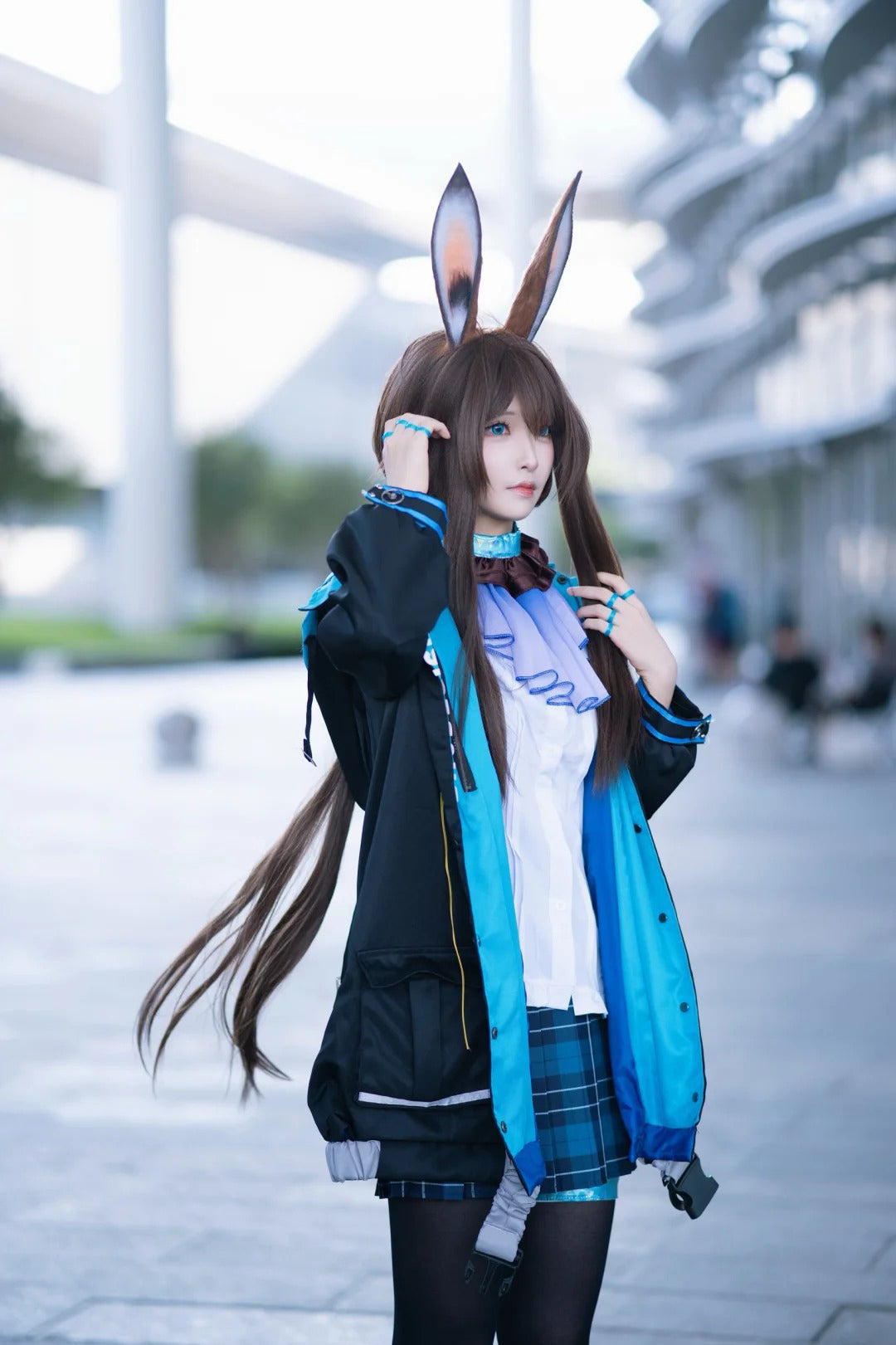 Amiya Costume Outfit, Anime Events, Character Outfit