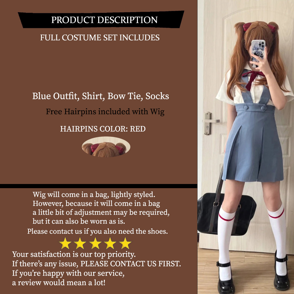 Nurse Asuka Langley and Rei Ayanami, Cosplay Costume Outfit, Anime Events, Character Outfit