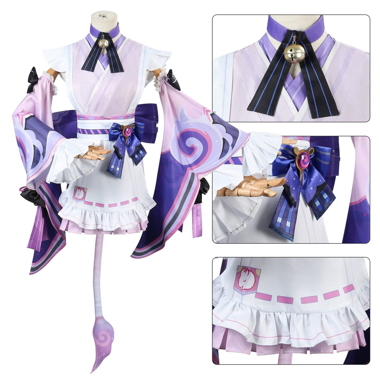 Yumemizuki Mizuki Genshin Impact, Cosplay Costume Outfit Anime Expo Con Halloween