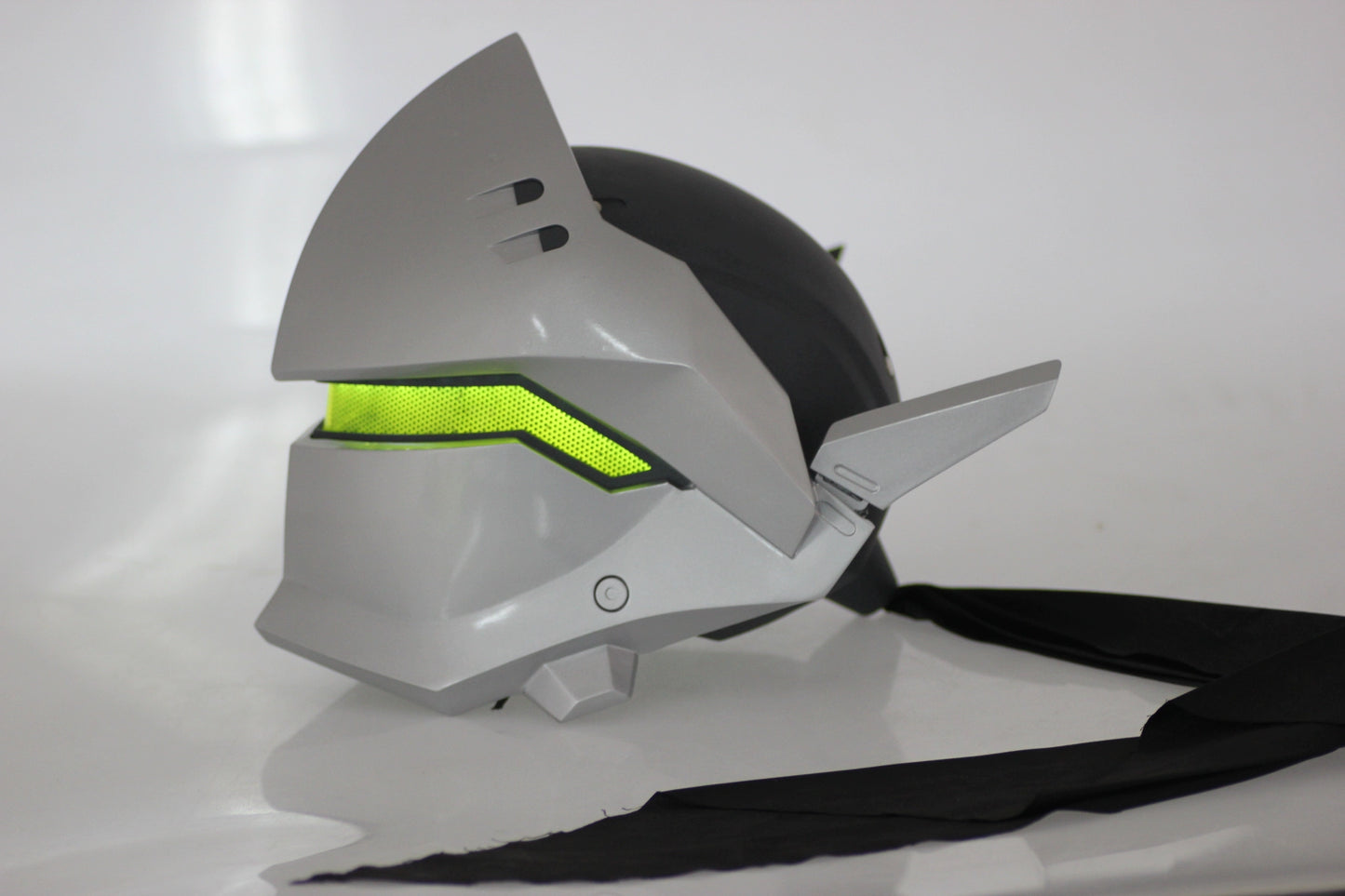 Genji Shimada Overwatch 2 Helmet Cosplay Anime Prop Mask
