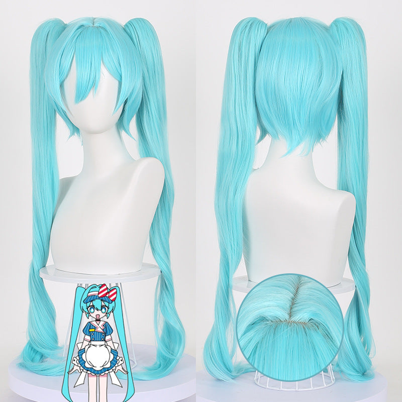 Vocaloid Kasane Teto and Hatsune Miku, Anime Cosplay Wig, Character Fake Hair