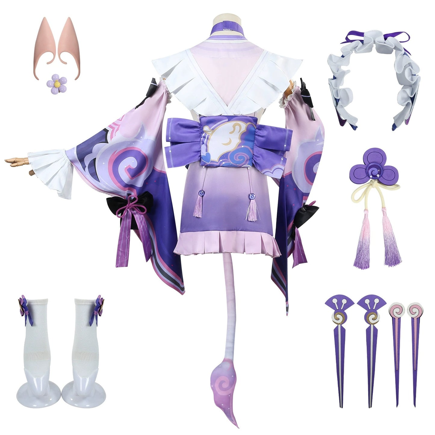 Yumemizuki Mizuki Genshin Impact, Cosplay Costume Outfit Anime Expo Con Halloween