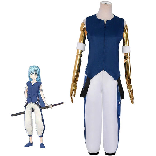 Tensei Shitara Rimuru Tempest Cosplay Costume Outfit Anime Expo Con Halloween