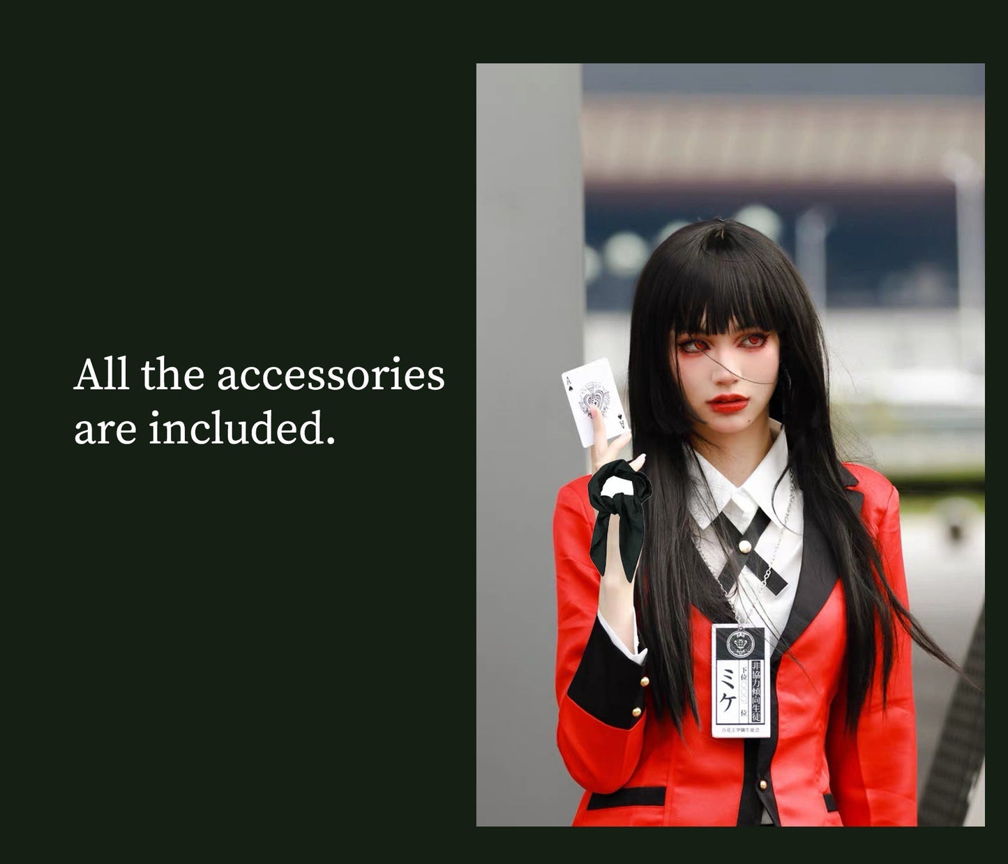 Yumeko Jabami, Cosplay Costume, Anime Outfit, Perfect for Cosplay Events