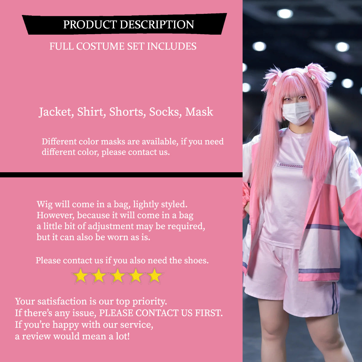 Li Tianxi Pink and Purple, Cosplay Costume Outfit, Anime Events, Character Outfit