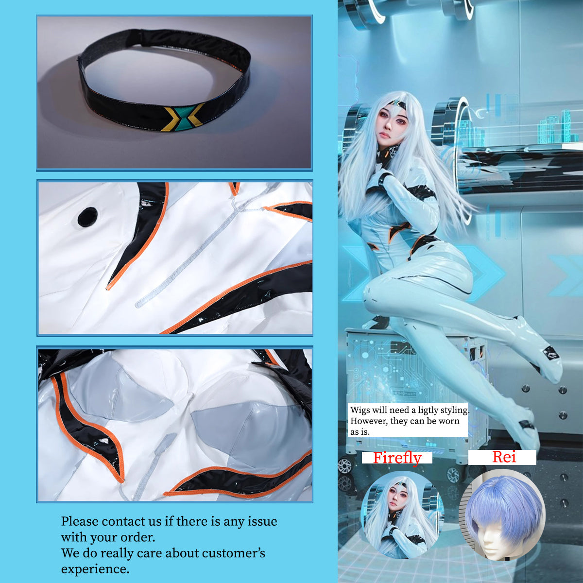(CHECK NICK)Firefly and Rei, Costume Outfit, Anime Events, Character Outfit