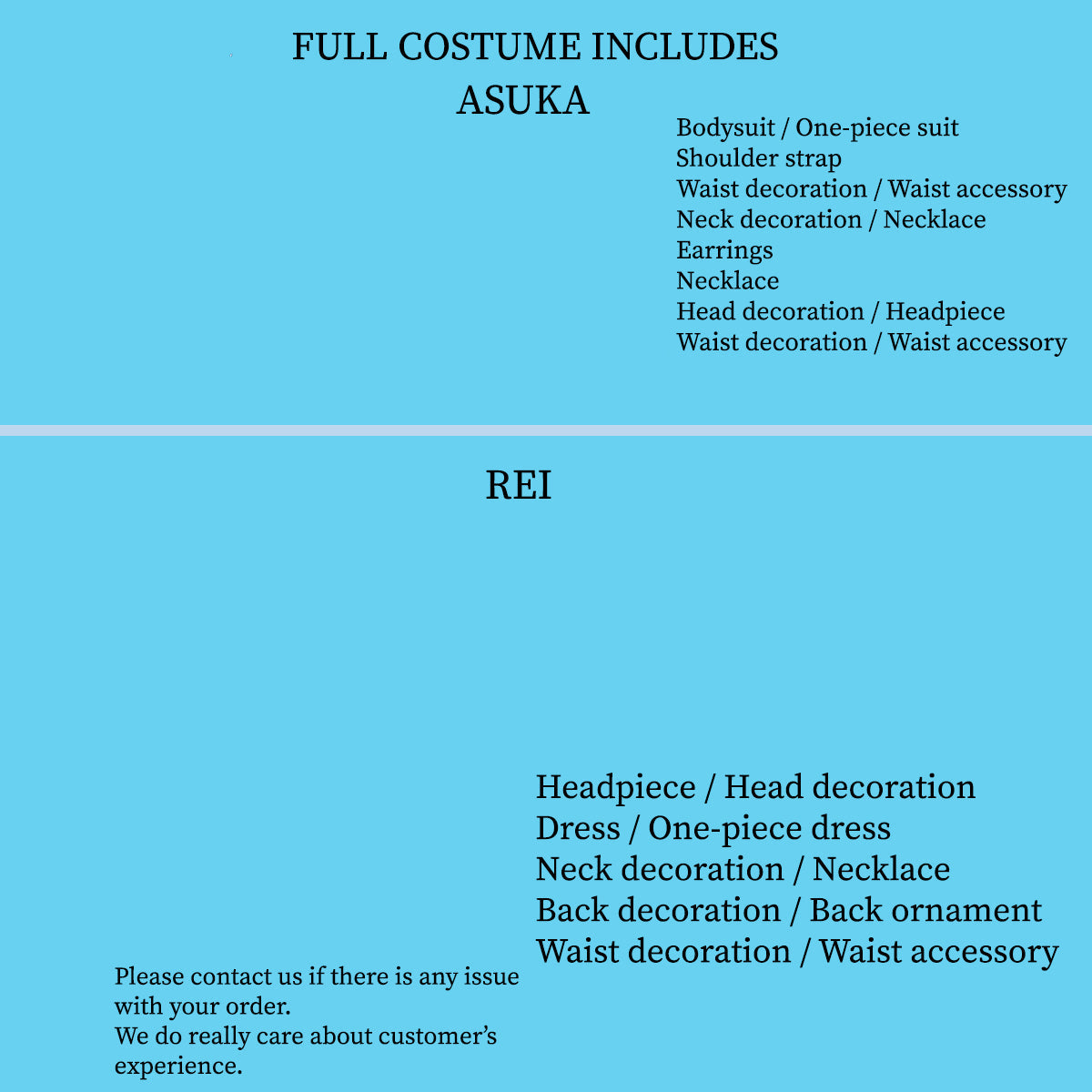 Asuka and Rei, Costume Outfit, Anime Events, Character Outfit