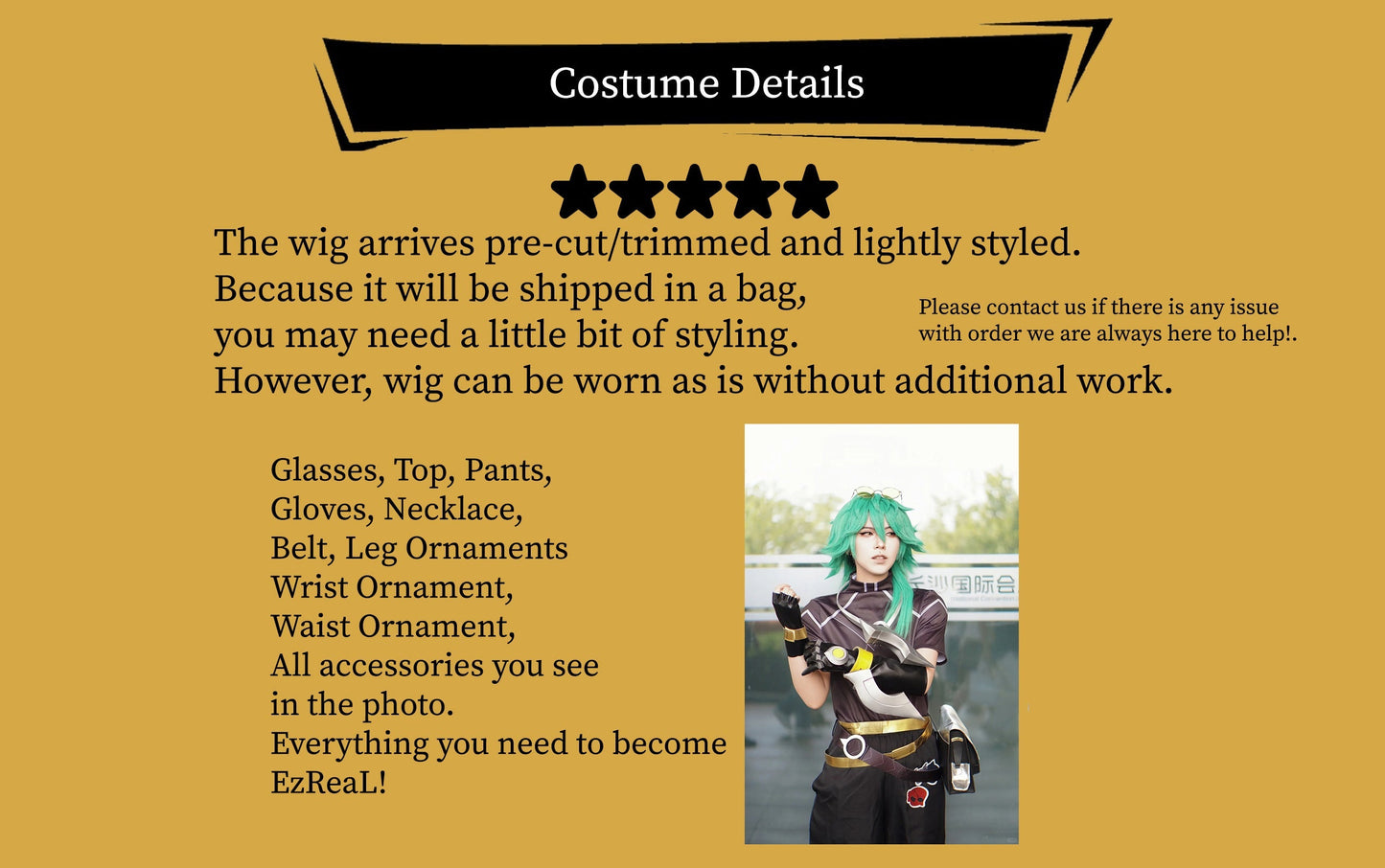 EzReaL, Costume Outfit, Anime Events, Character Outfit
