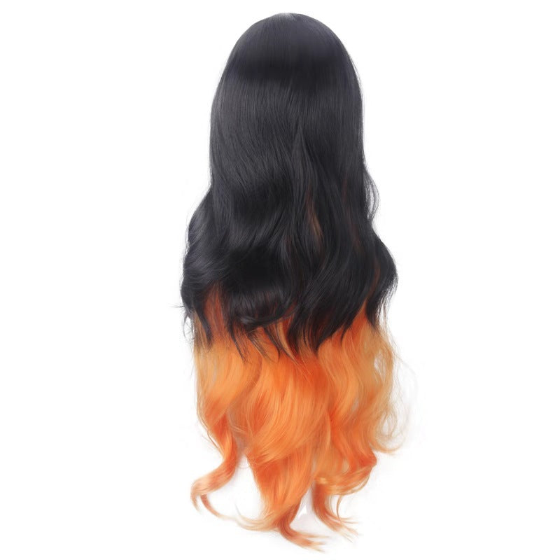 Demon Slayer Nezuko Kamado, Anime Cosplay Wig, Character Fake Hair