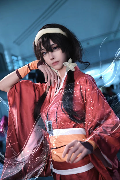 Bungo Stray Dogs Kyoka Izumi Cosplay Costume Outfit Anime Expo Con Halloween