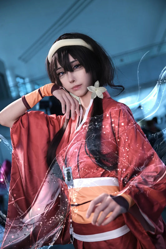 Bungo Stray Dogs Kyoka Izumi Cosplay Costume Outfit Anime Expo Con Halloween
