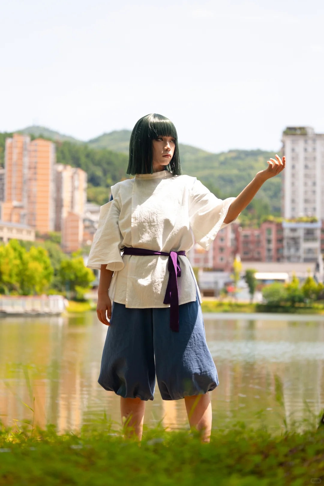 Haku and Chihiro Cosplay Costume Outfit, Anime Events, Character Outfit