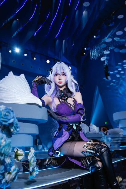 Black Swan Honkai Cosplay Costume Outfit, Anime Events, Character Outfit