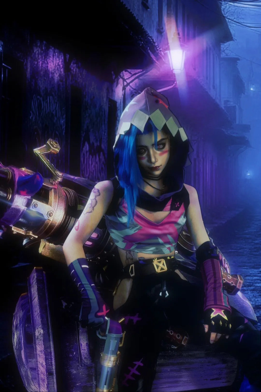 Jinx Season 2 Cosplay Costume Outfit, Anime Events, Character Outfit