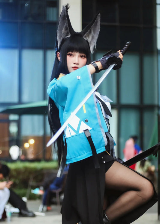 Zenless Zone Zero Hoshimi Miyabi Cosplay Costume Outfit Anime Expo Con Halloween