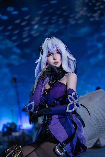 Black Swan Honkai Cosplay Costume Outfit, Anime Events, Character Outfit
