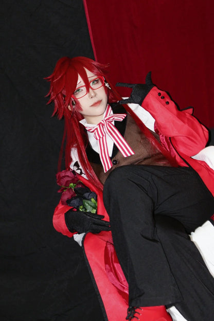 Grell Sutcliff Cosplay Costume Outfit, Anime Events, Character Outfit