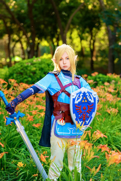 The Legend of Zelda Cosplay Costume Outfit Anime Expo Con Halloween