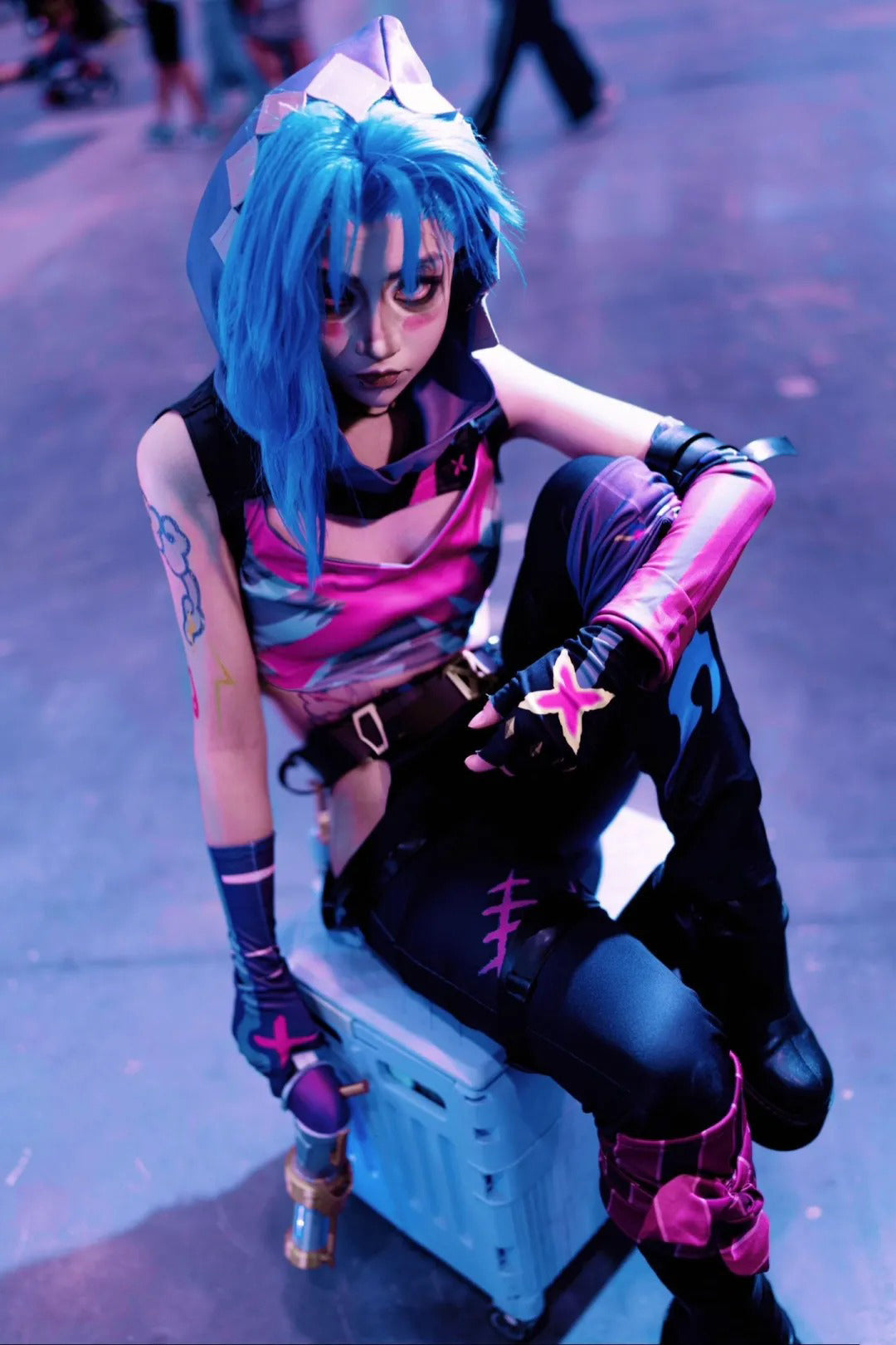Jinx Season 2 Cosplay Costume Outfit, Anime Events, Character Outfit