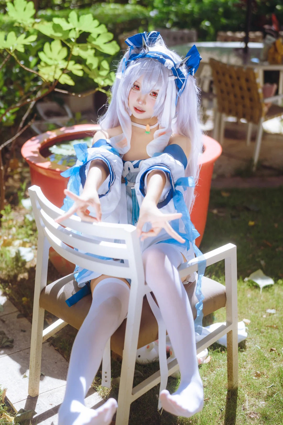 Bunny Laffey Azur-Lane Cosplay Costume Outfit, Anime Events, Character Outfit
