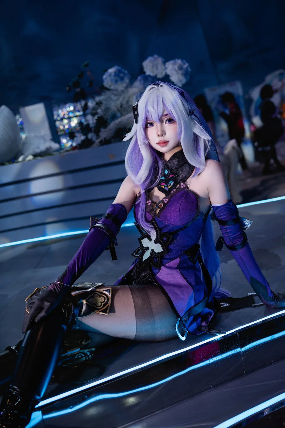 Black Swan Honkai Cosplay Costume Outfit, Anime Events, Character Outfit