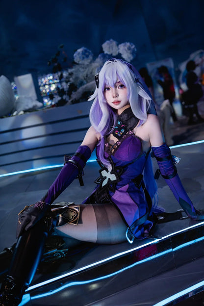 Black Swan Honkai Cosplay Costume Outfit, Anime Events, Character Outfit