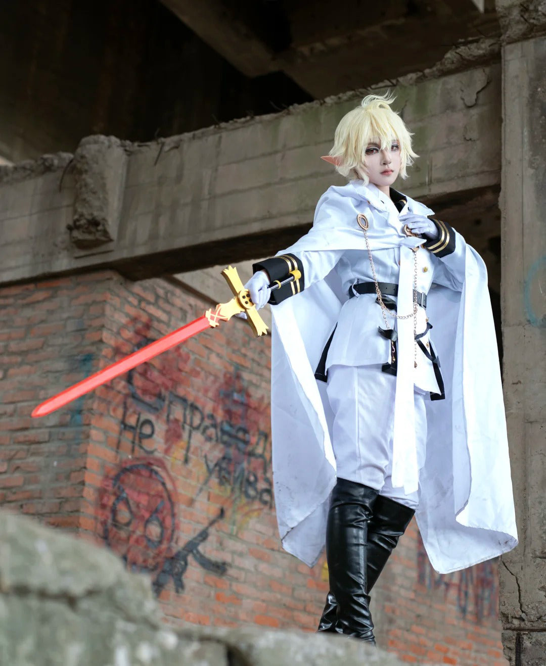Mikaela Hyakuya Cosplay Costume Outfit, Anime Events, Character Outfit