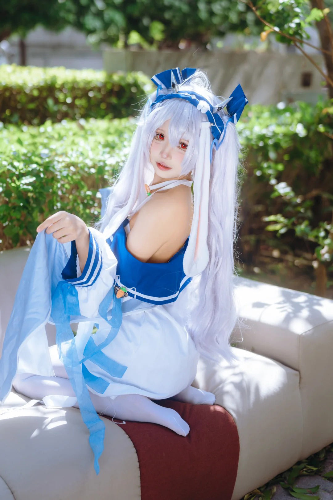 Bunny Laffey Azur-Lane Cosplay Costume Outfit, Anime Events, Character Outfit