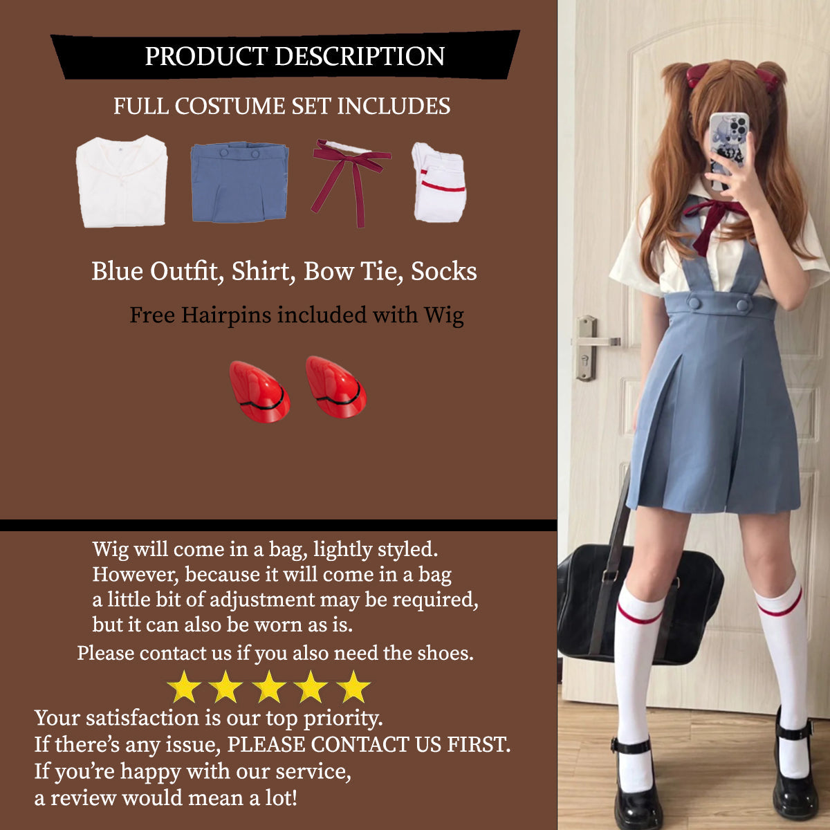 Nurse Asuka Langley and Rei Ayanami, Cosplay Costume Outfit, Anime Events, Character Outfit