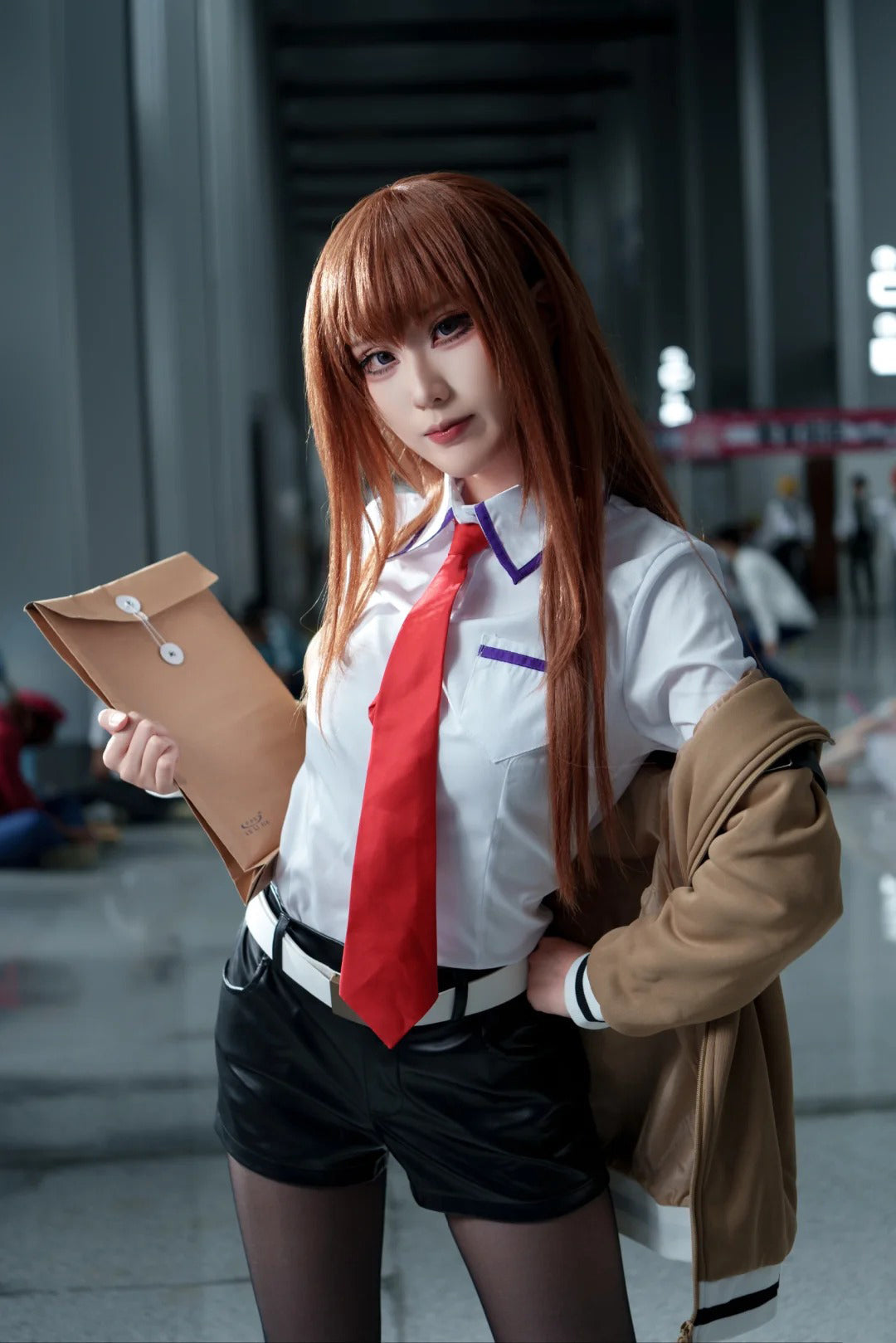 Kurisu Makise Cosplay Costume Outfit, Anime Events, Character Outfit