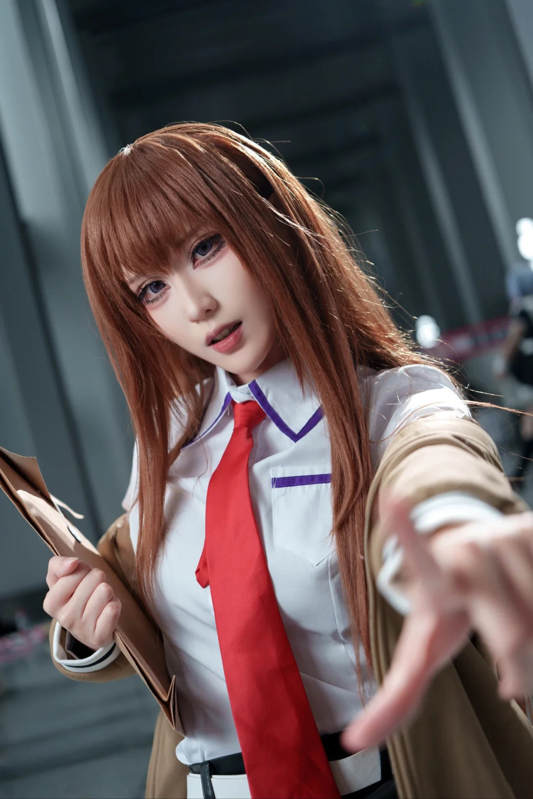 Kurisu Makise Cosplay Costume Outfit, Anime Events, Character Outfit