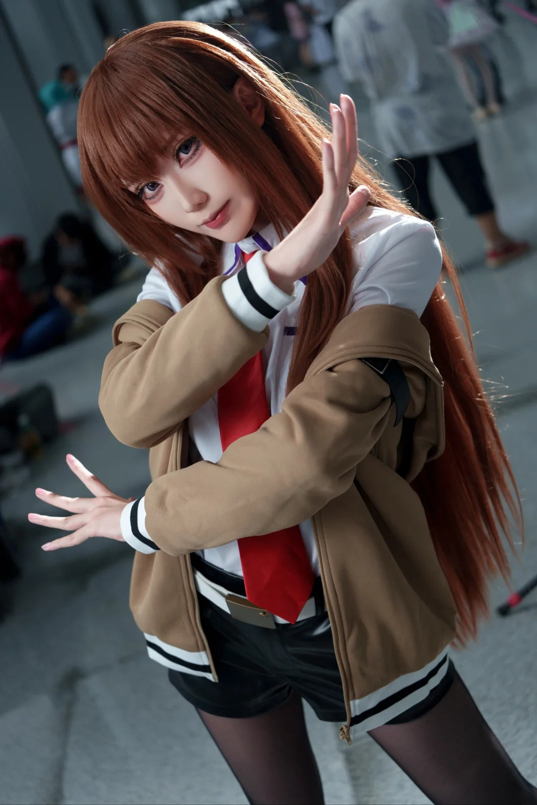 Kurisu Makise Cosplay Costume Outfit, Anime Events, Character Outfit