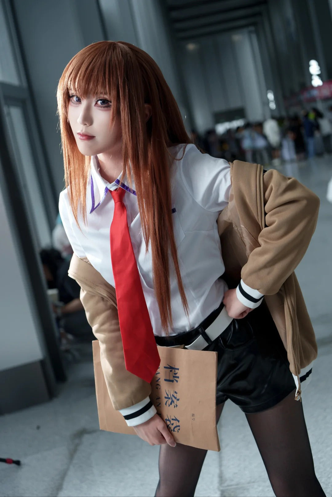 Kurisu Makise Cosplay Costume Outfit, Anime Events, Character Outfit