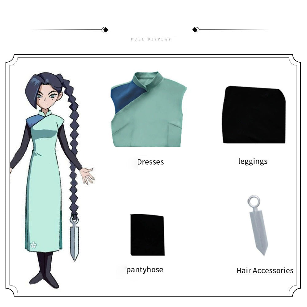 Thirteen Scissor Seven Cosplay Costume Outfit Anime Expo Con Halloween