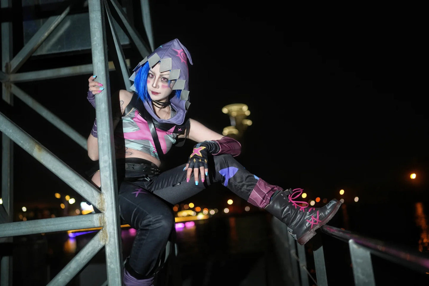 Jinx Season 2 Cosplay Costume Outfit, Anime Events, Character Outfit