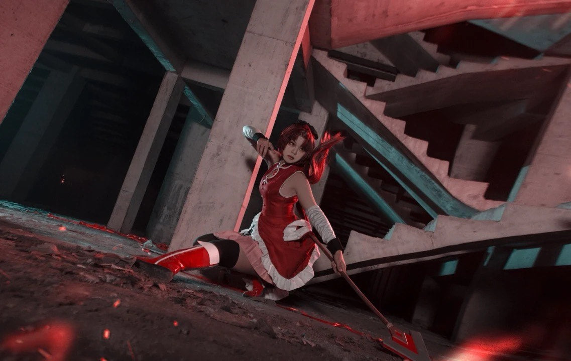 Sakura - Battle Costume, Cosplay Costume, Anime Outfit, Perfect for Cosplay Events