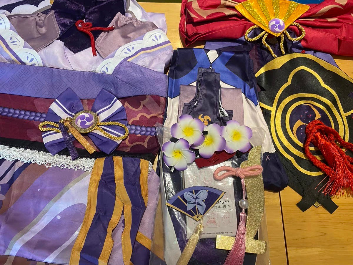 Raiden-Shogun, Cosplay Costume, Anime Outfit, Perfect for Cosplay Events