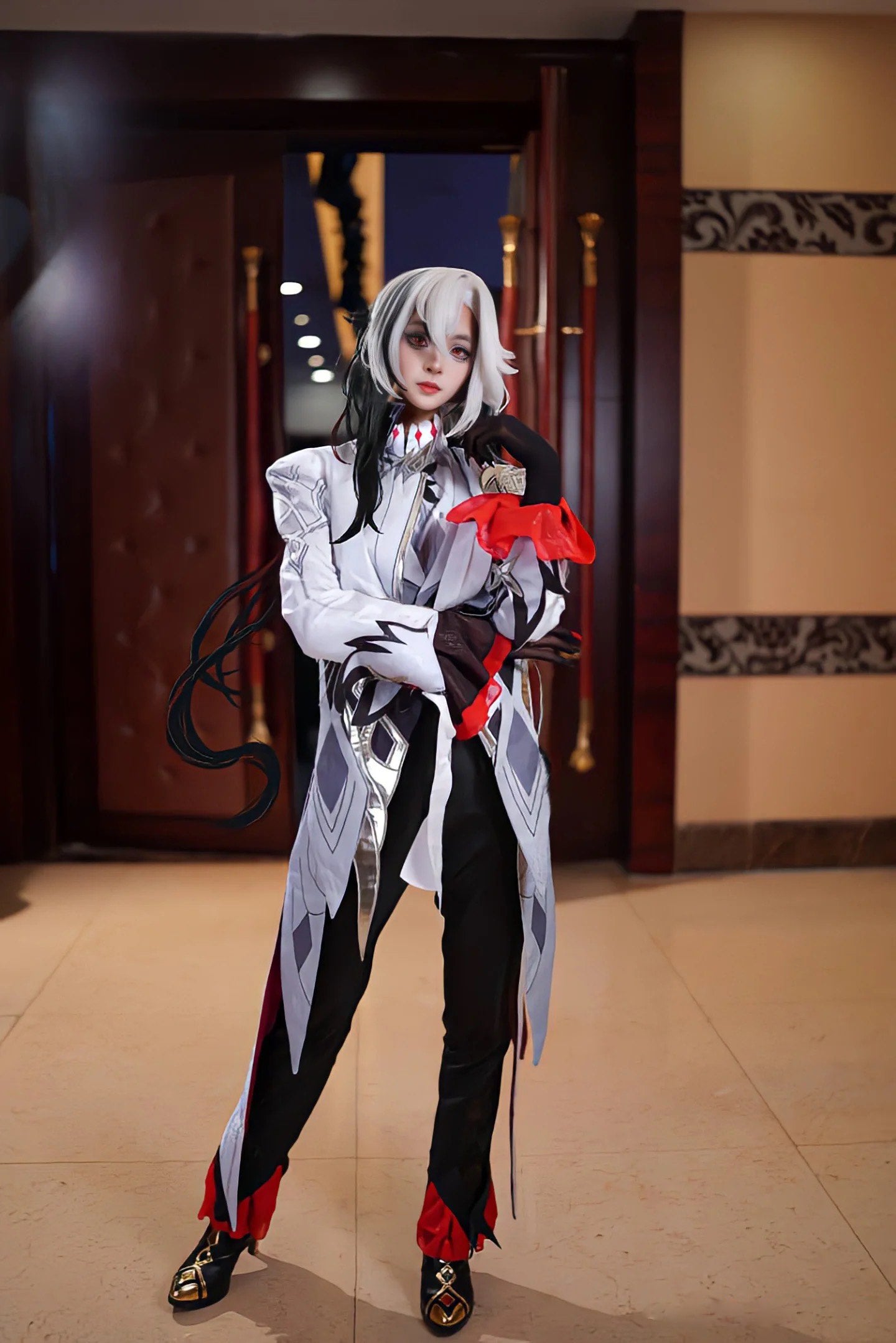 Knave-Arlecchino, Cosplay Costume, Anime Outfit, Perfect for Cosplay Events