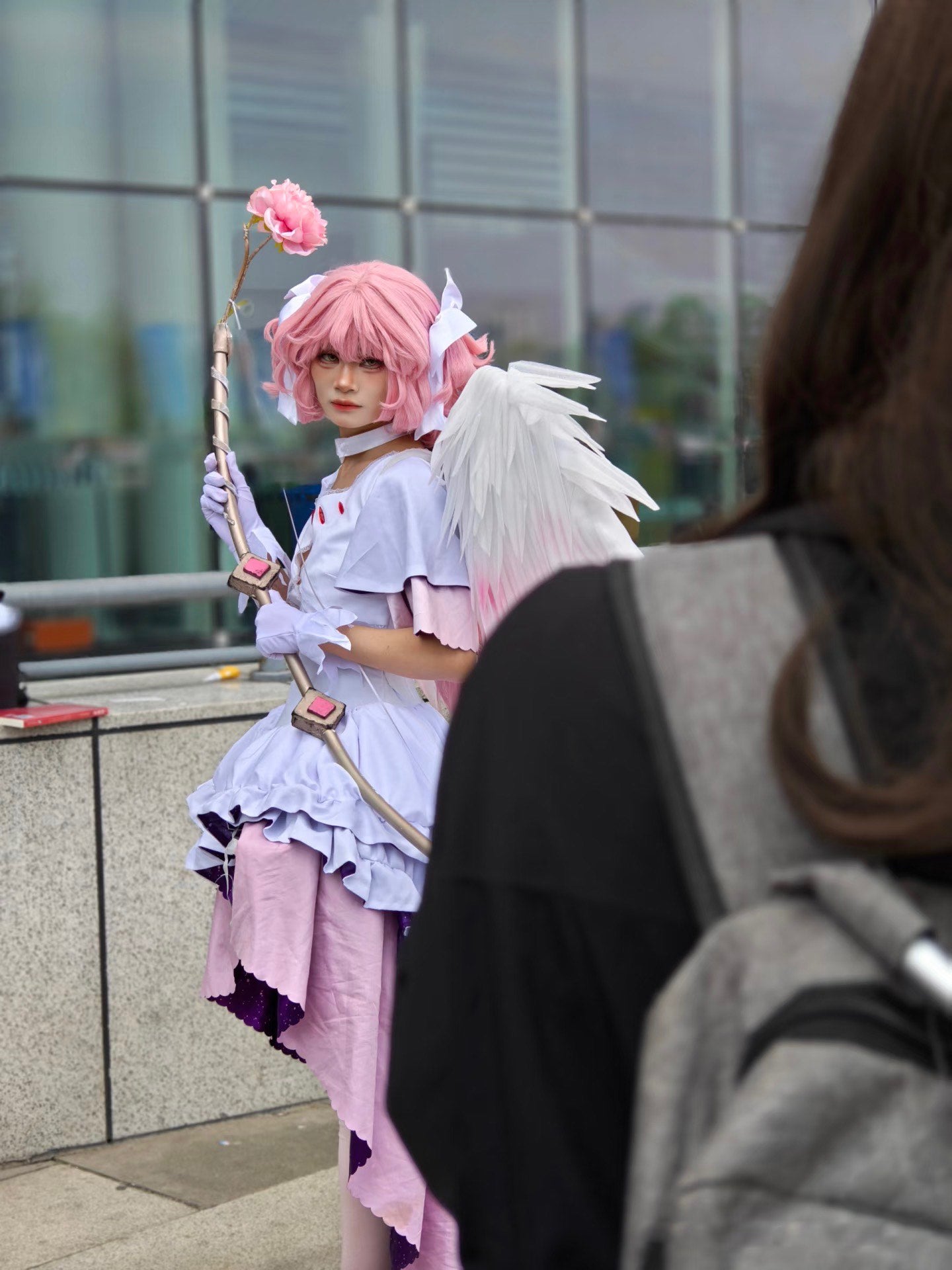 Madoka Kaname Angel Cosplay Costume Outfit, Anime Events, Character Outfit