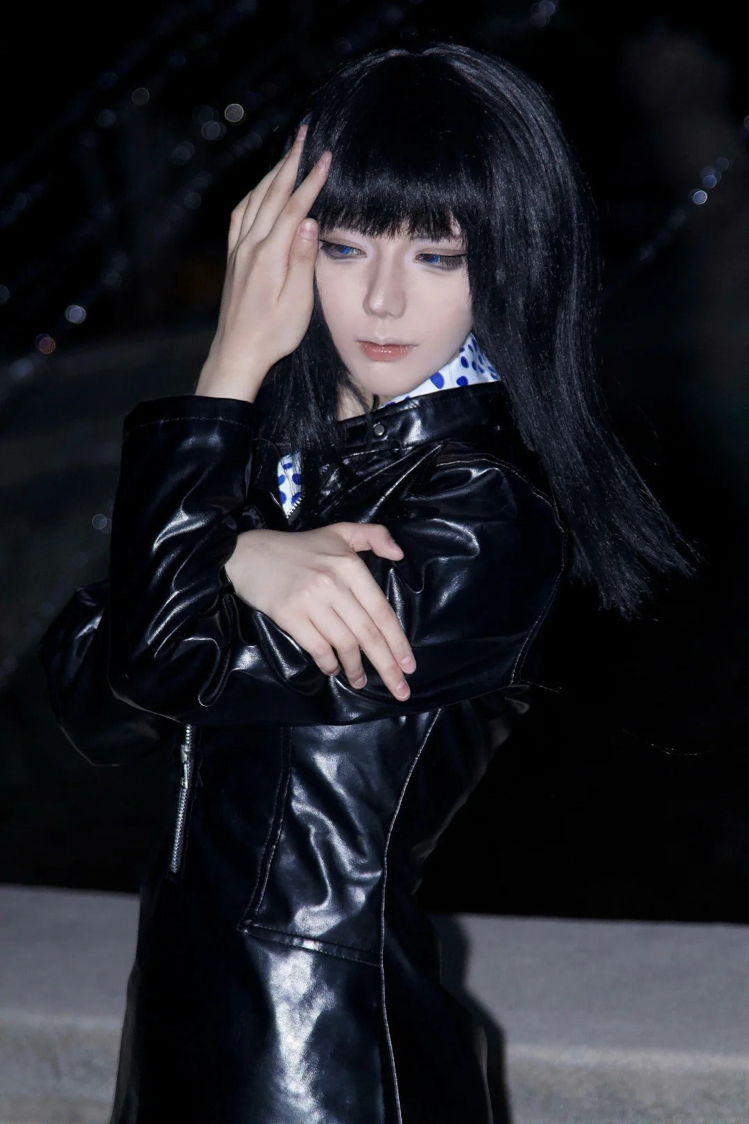 Nico-Robin Smoking Hot Black Cosplay Costume Outfit, Anime Events, Character Outfit