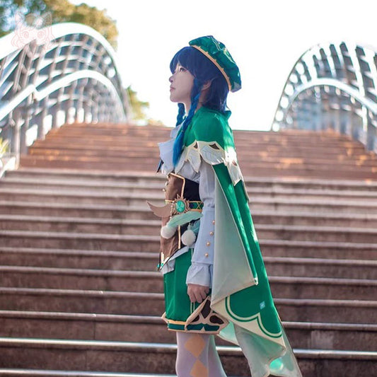 Venti-Genshin, Cosplay Costume, Anime Outfit, Perfect for Cosplay Events