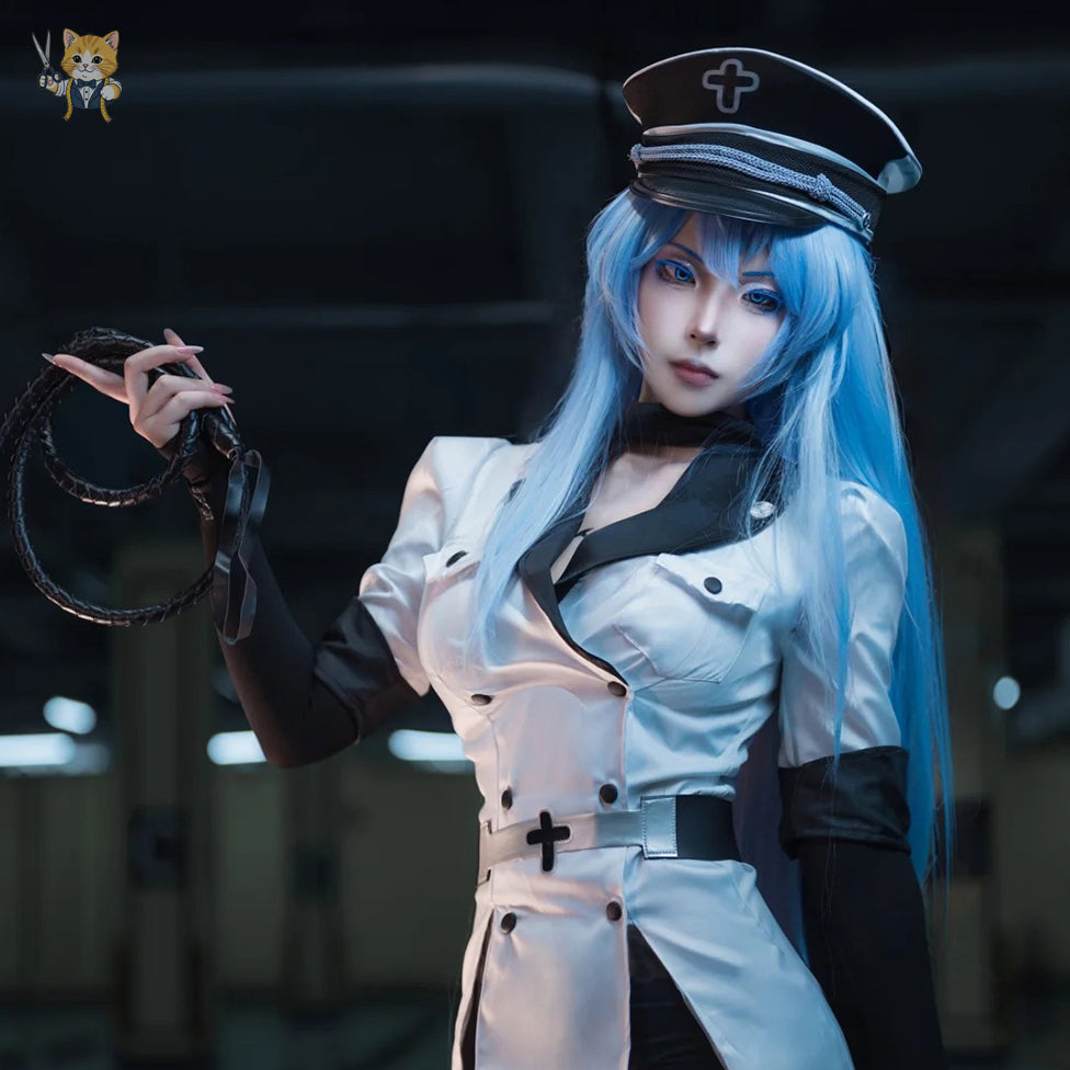 Esdeath Cosplay Costume Outfit, Anime Events, Character Outfit