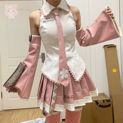 Pink Miku Upgraded Version, Cosplay Costume, Anime Outfit, Perfect for Cosplay Events