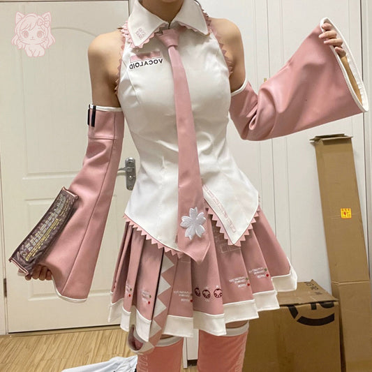 Pink Miku Upgraded Version, Cosplay Costume, Anime Outfit, Perfect for Cosplay Events