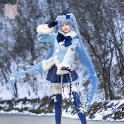 Miku Snow-Princess, Cosplay Costume, Anime Outfit, Perfect for Cosplay Events
