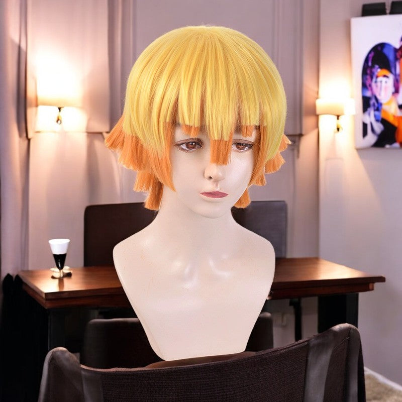 Zenitsu Agatsuma, Demon Slayer, Kimetsu No Yaiba, Anime Character Wig, Anime, Character Hair