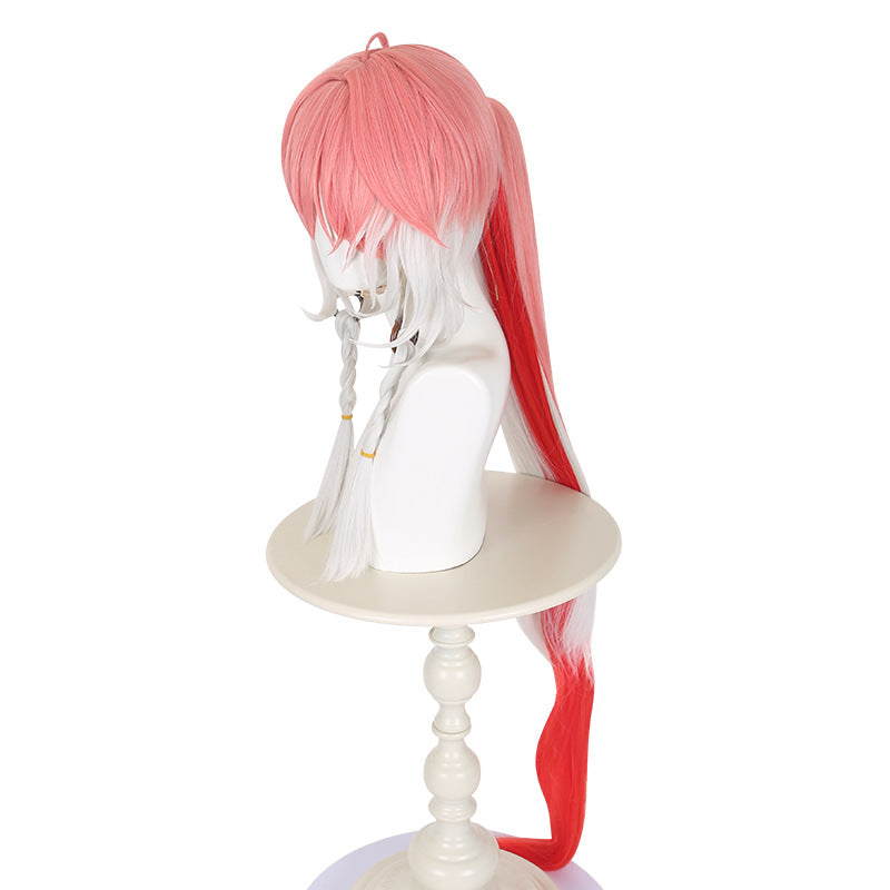 Ling Qi Mingchao Changli cos wig simulation scalp top game cosplay wig factory direct sale spot