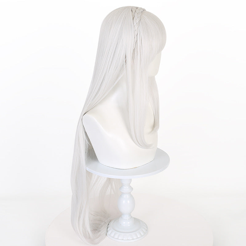 Emilia | Re:Zero, Anime Cosplay Wig, Character Fake Hair