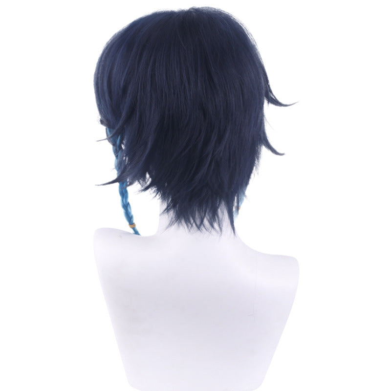 Huafei wigs, Genshin Impact, cosplay, Wendy wigs, twist braids, gradient wigs, anime wigs